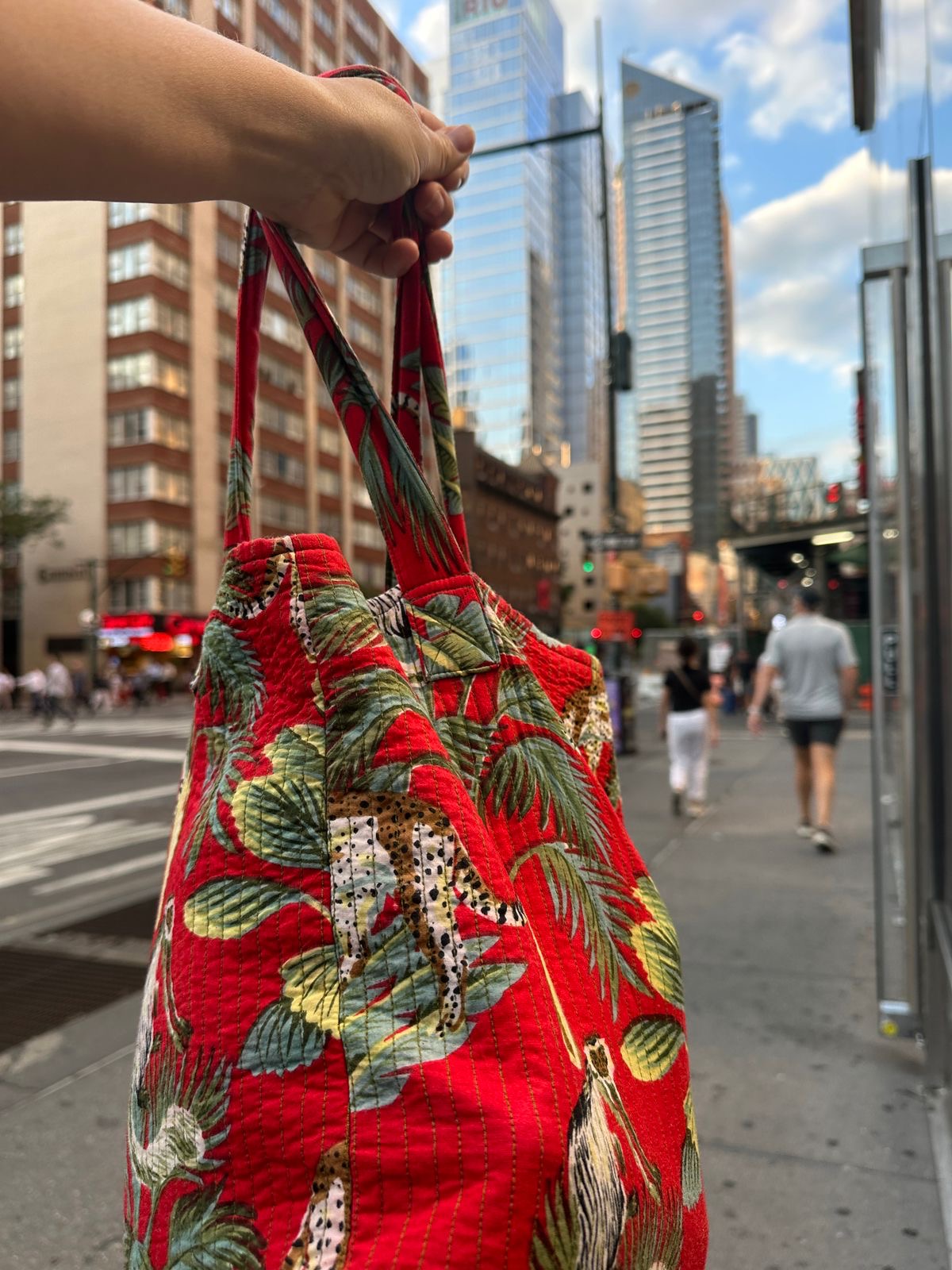 Quilted Tote Bag