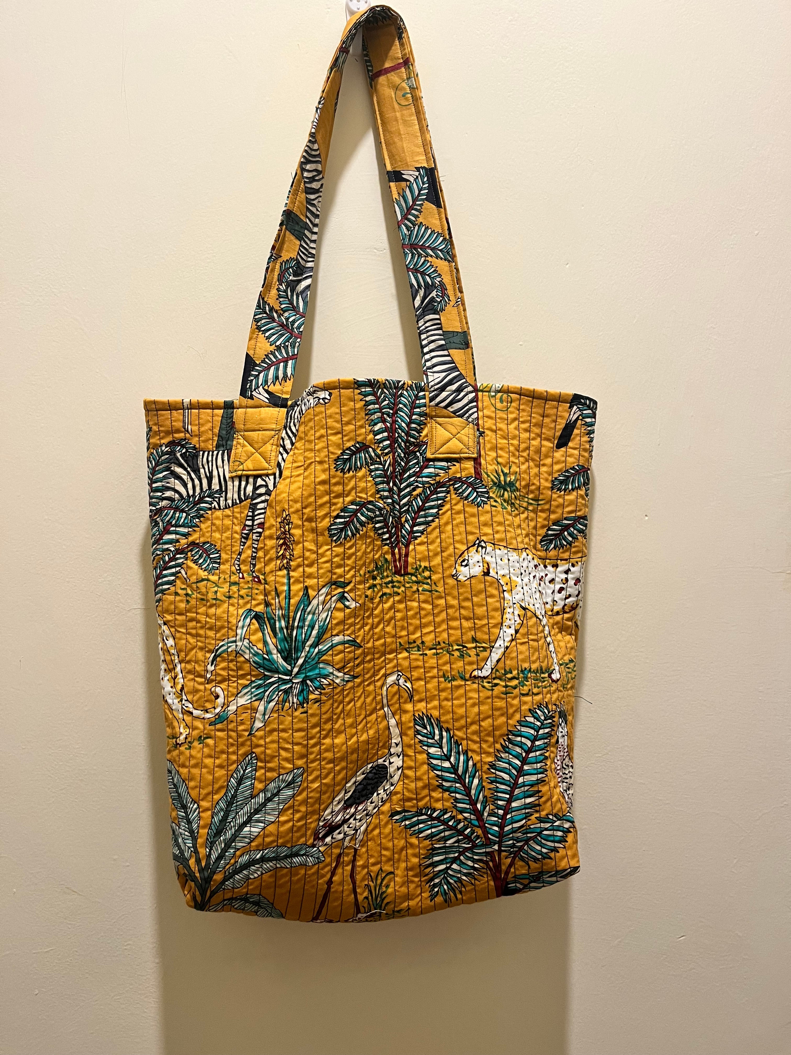Quilted Tote Bag