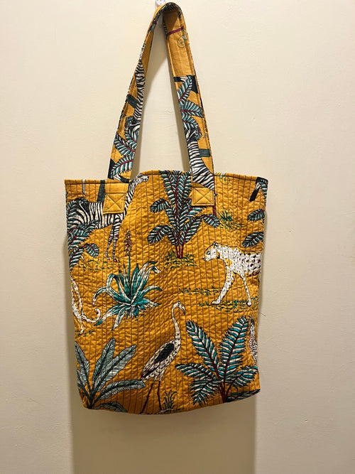 Quilted Tote Bag