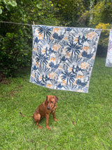 Double sided jungle quilt - Crib - 40 x 52 inch