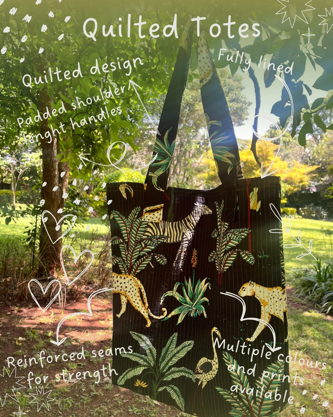 Quilted Tote Bag
